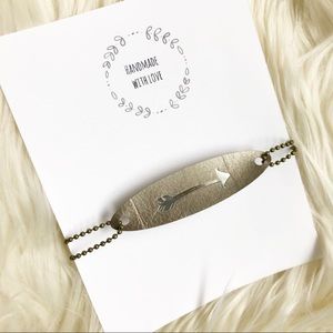Handmade leather bracelet